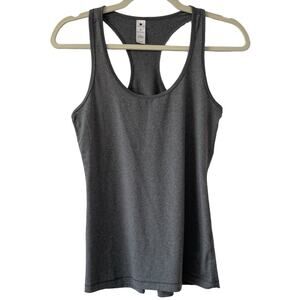 Yogalicious Grey Racerback Tank Top Size Small
